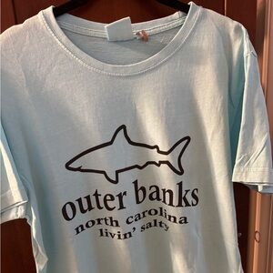 New Light Blue “Outer Banks” Tee-Shirt